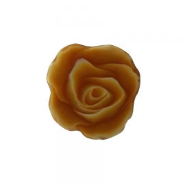 Bague réglable rose jaune, bijoux floraux fait main, pièce unique, Joanna Calla