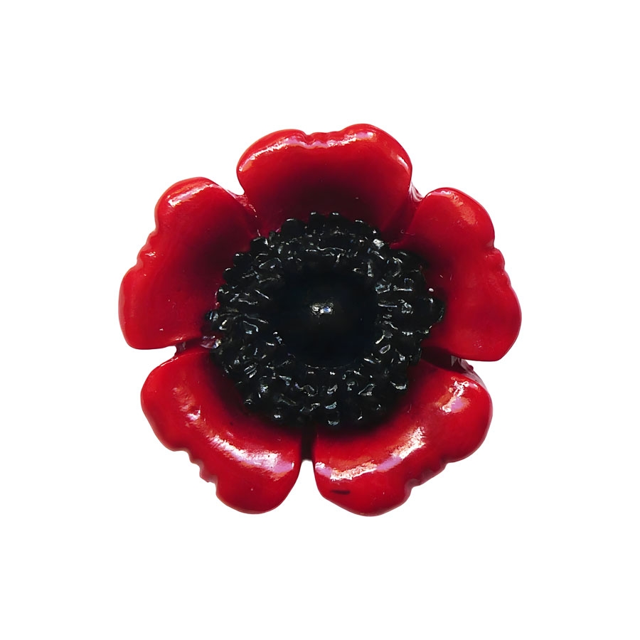 Broche fleur, bouton d'or rouge, bijoux floraux, bijoux fleurs, fait main, artisanat d'art, Joanna Calla