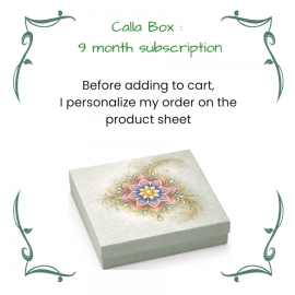 Calla box 9 months subscription