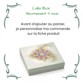 La Calla box on subscription, bohemian jewelry, floral and mandala, gold and silver plated, handmade, Joanna Calla