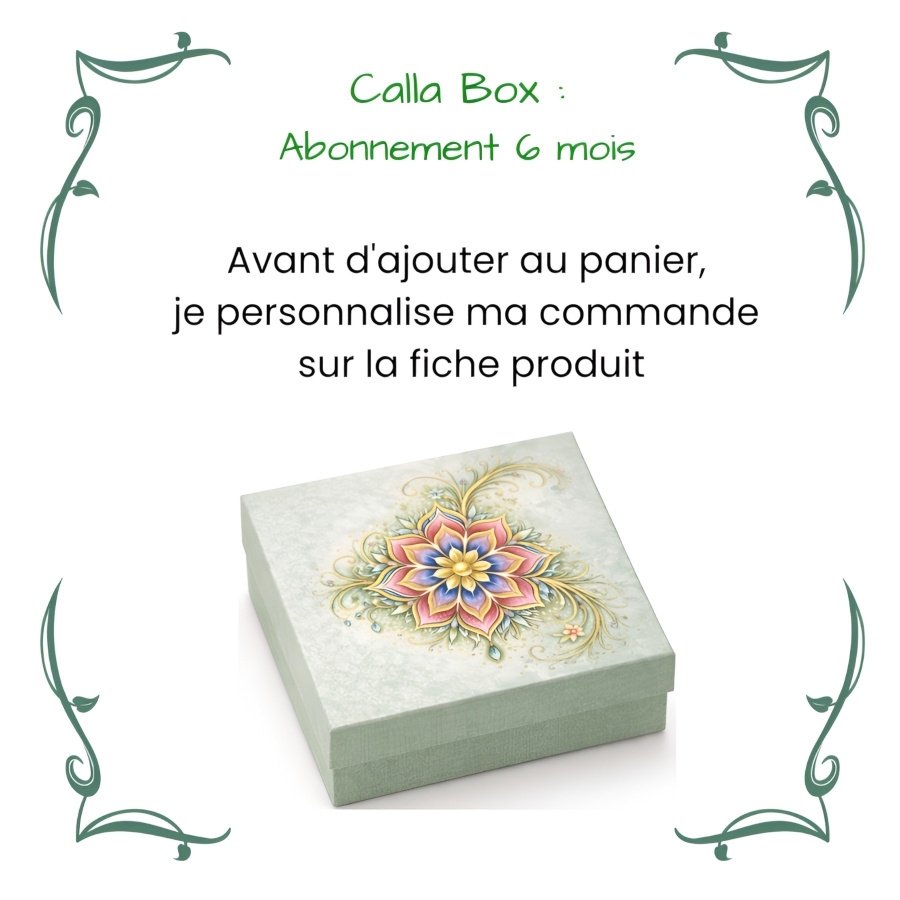 La Calla box on subscription, bohemian jewelry, floral and mandala, gold and silver plated, handmade, Joanna Calla