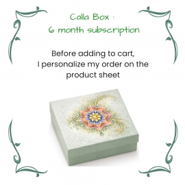 Calla box abonnement 6 mois